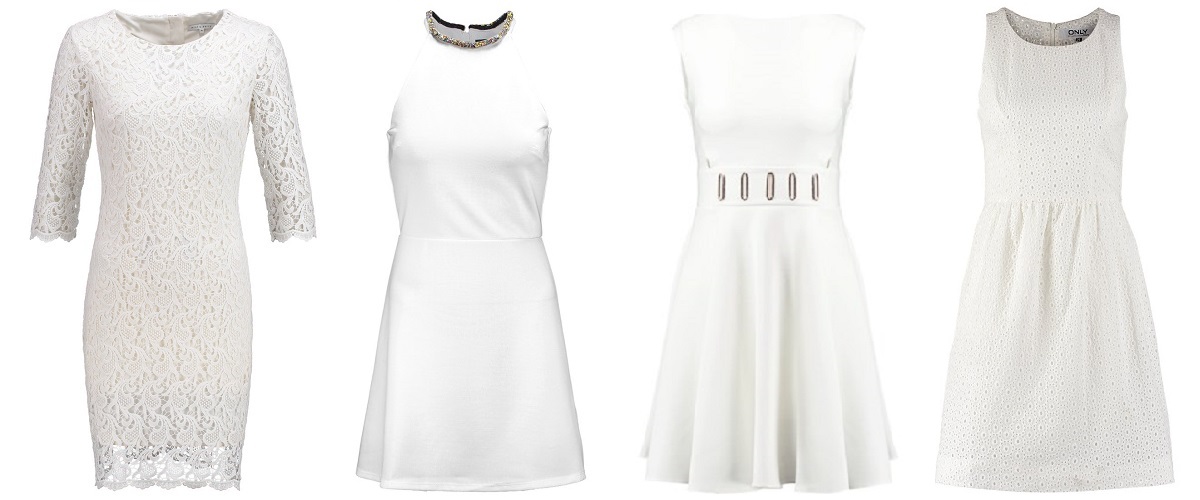 Sukienki w kolorze bieli