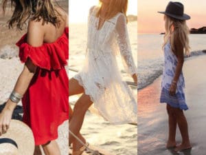 Krótkie sukienki plażowe (fot. pinterest.com)